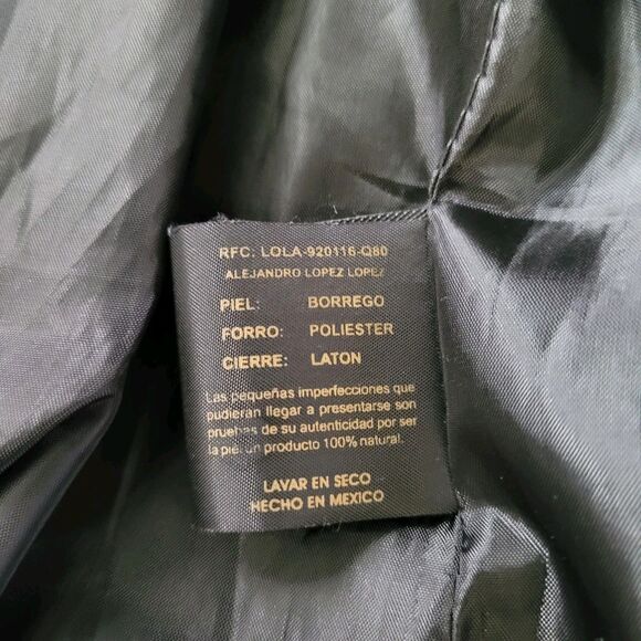 Womens 100% Genuine Black Leather Bomber Jacket Womens Size Xlarge Hooded Pocket - Picture 3 of 9